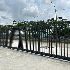 Cổng trượt sắt tự động, cổng lùa tự động VT56