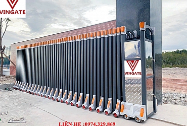 Cổng Xếp Nhôm