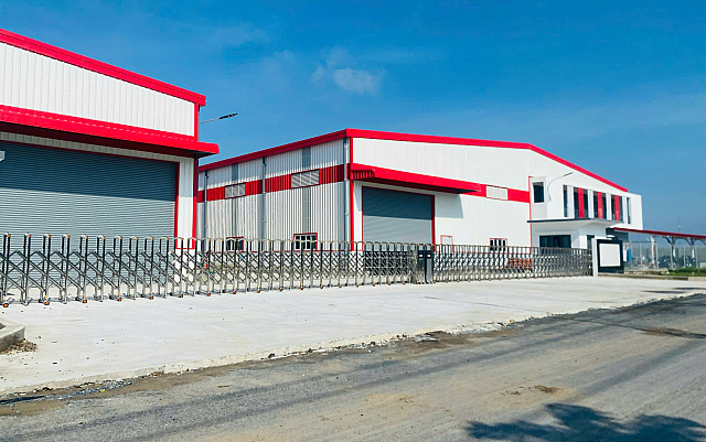 Lắp đặt cổng xếp Vingate tại Long An