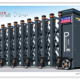 Cổng Trượt tự động NHÔM HY-008