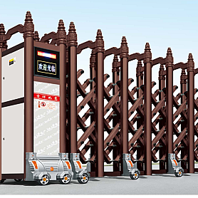 CỔNG XẾP NHÔM NHẬP KHẨU JH-048