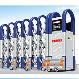 Cổng Trượt tự động NHÔM JX-010