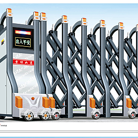 Cổng Trượt tự động NHÔM JX-012