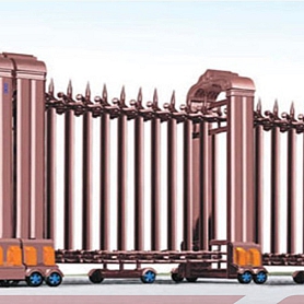  CỔNG XẾP NHÔM NHẬP KHẨU CAO CẤP V38